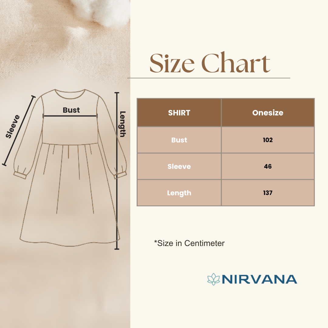 Misty Meadow Hand Block Printed Kaftan