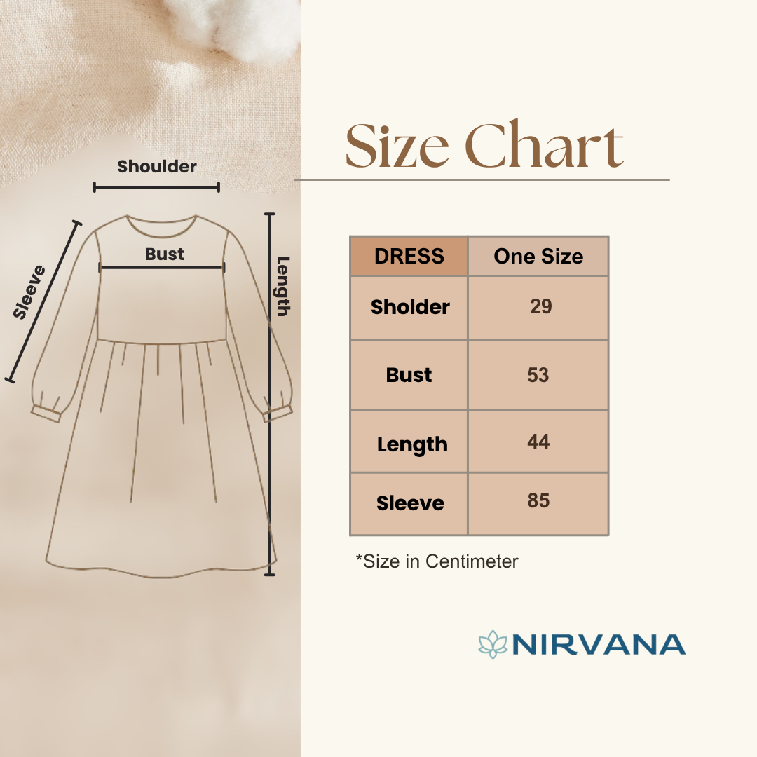 Midnight Blossom Hand Block Printed Dress