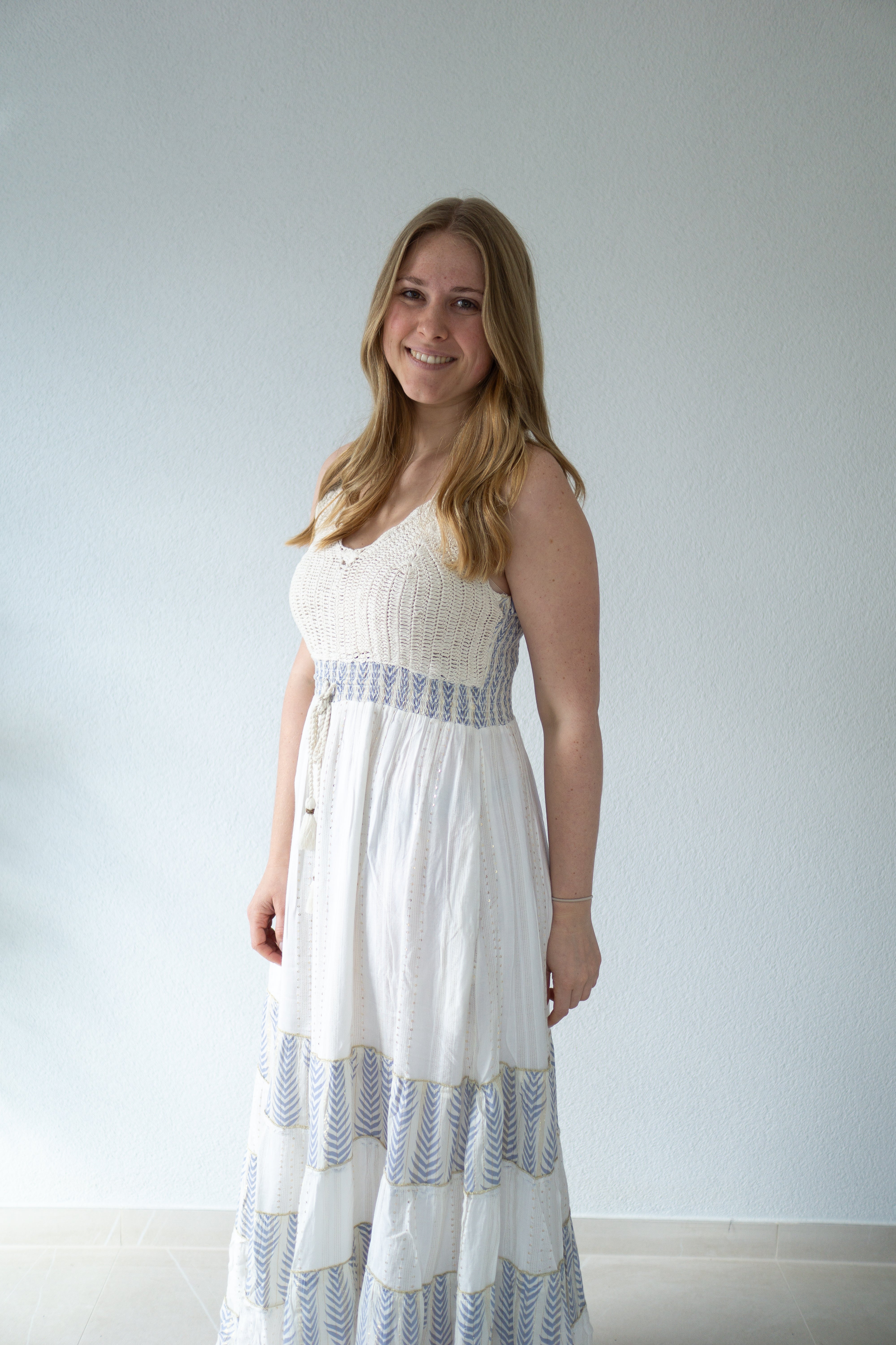 Ivory Coast Crochet Maxi Dress