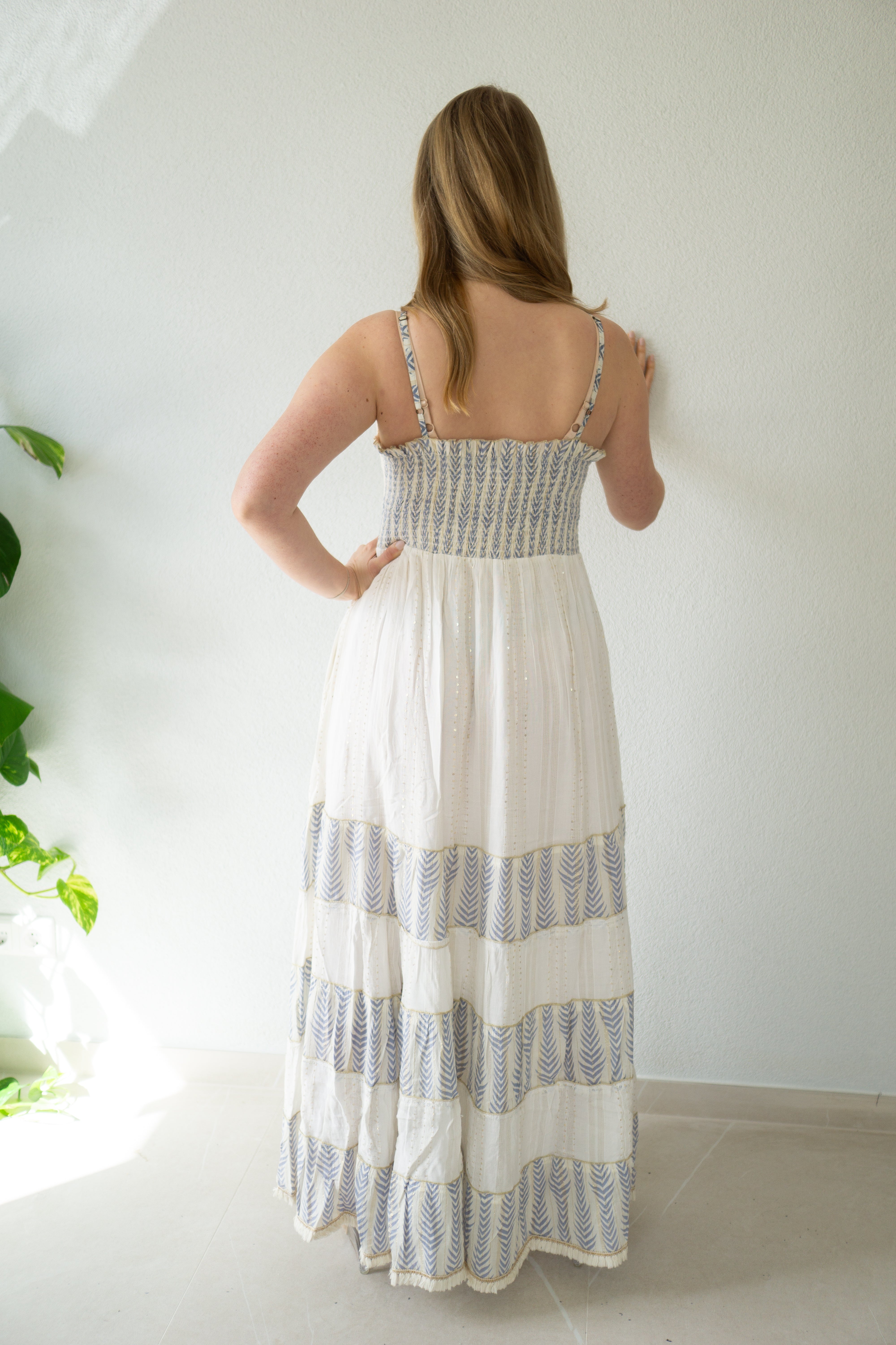 Ivory Coast Crochet Maxi Dress