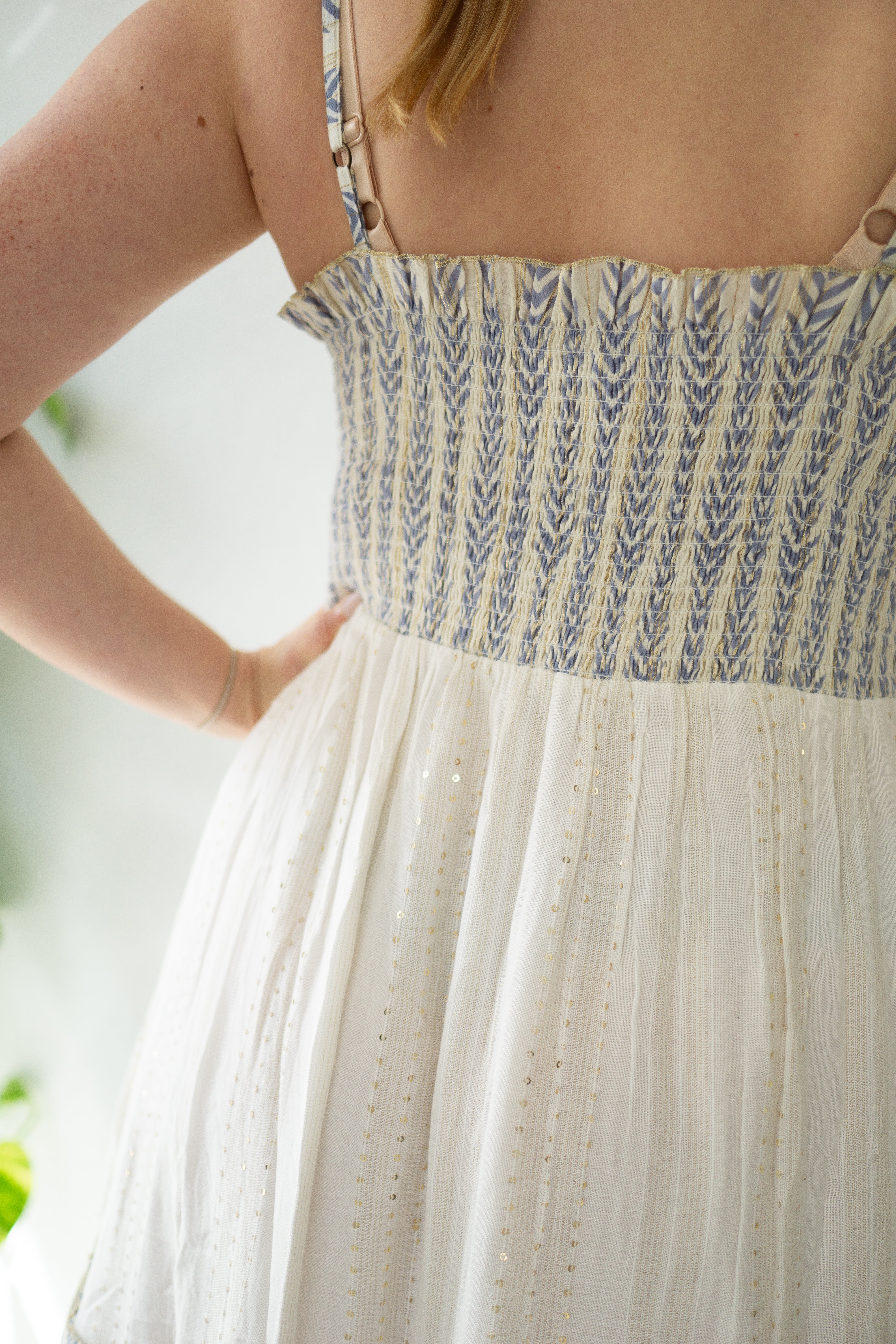 Ivory Coast Crochet Maxi Dress