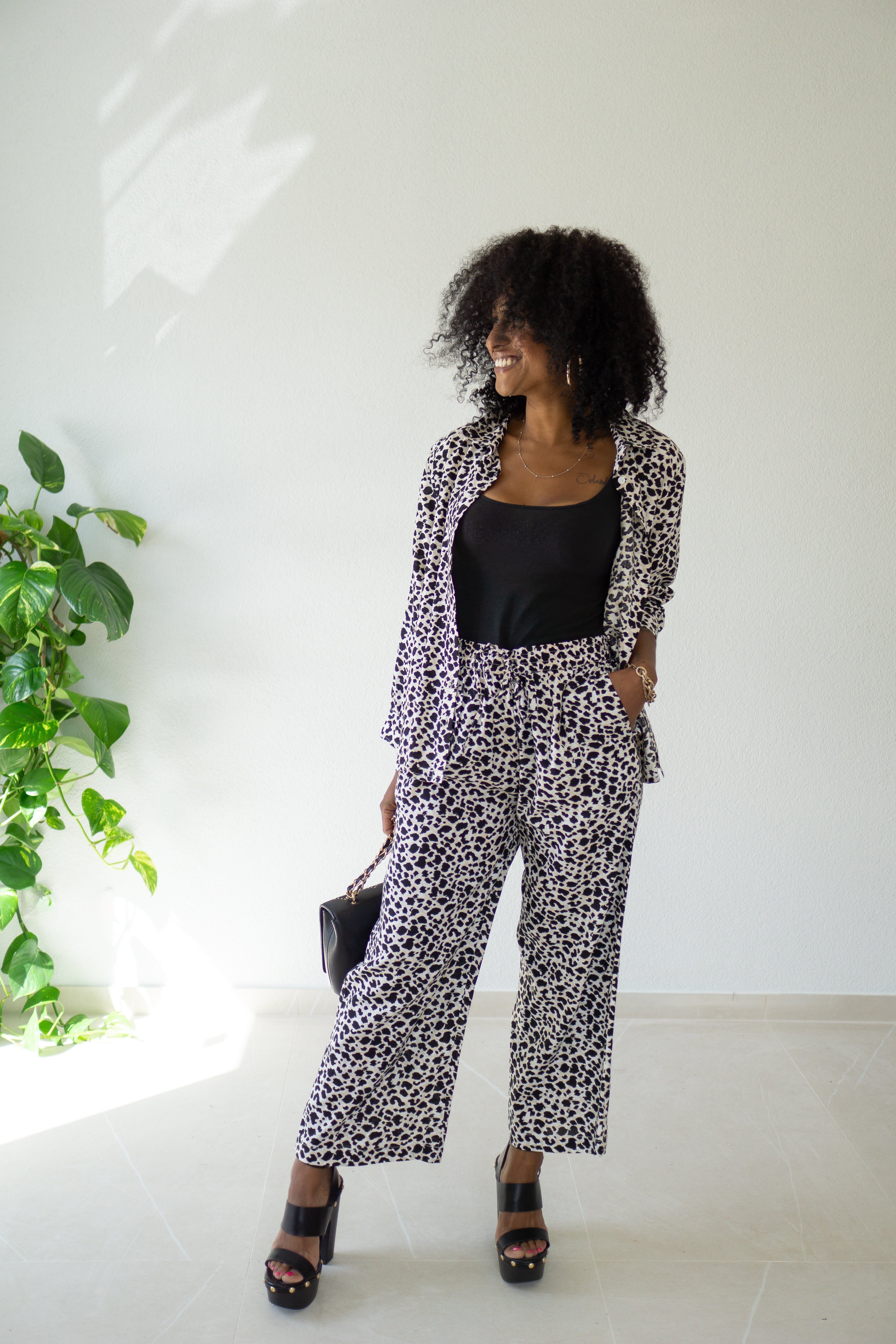 Leopard Luxe Lounge Co-ord Set