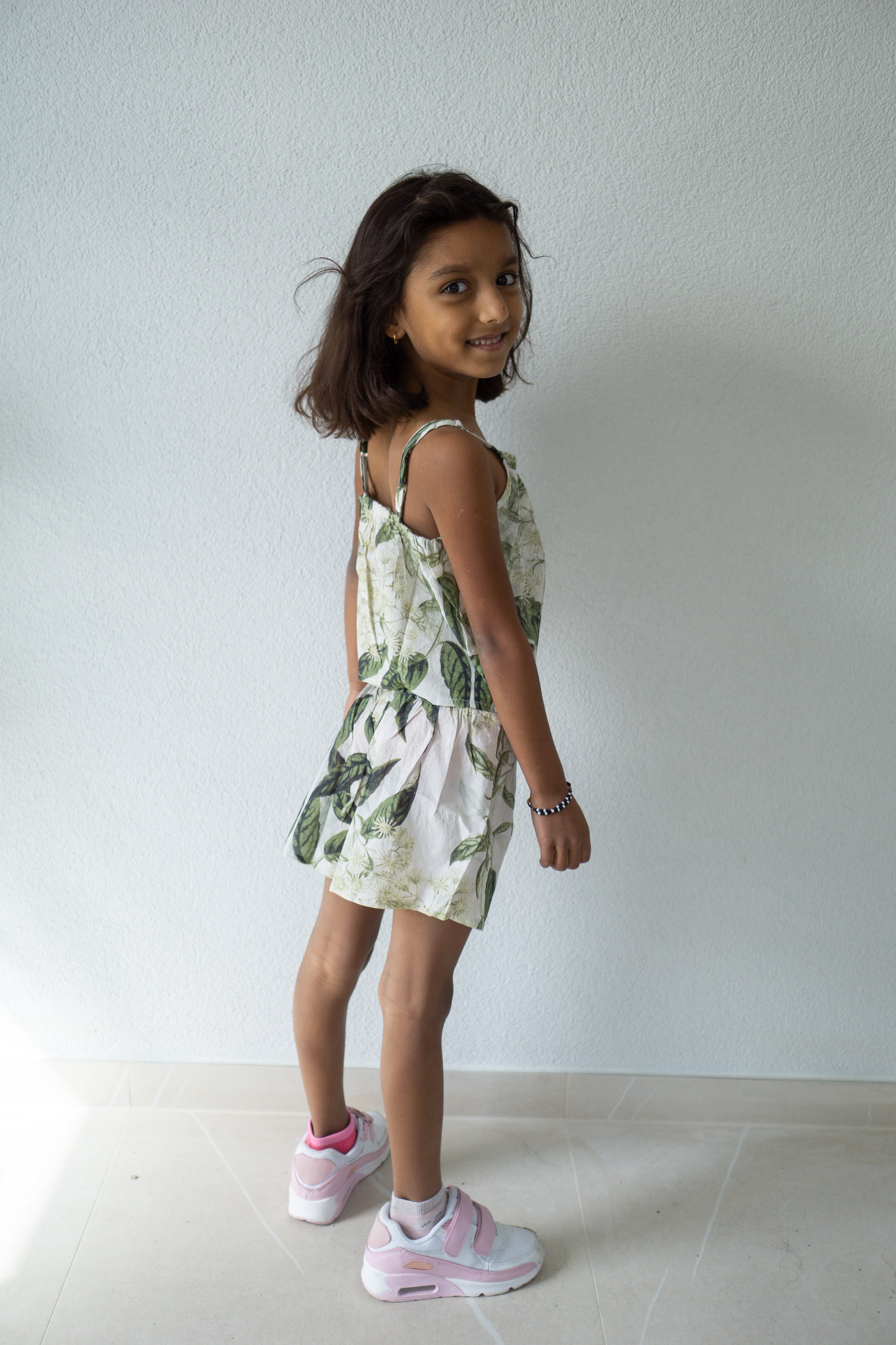 Tropical Leaf Hand Block Printed Set