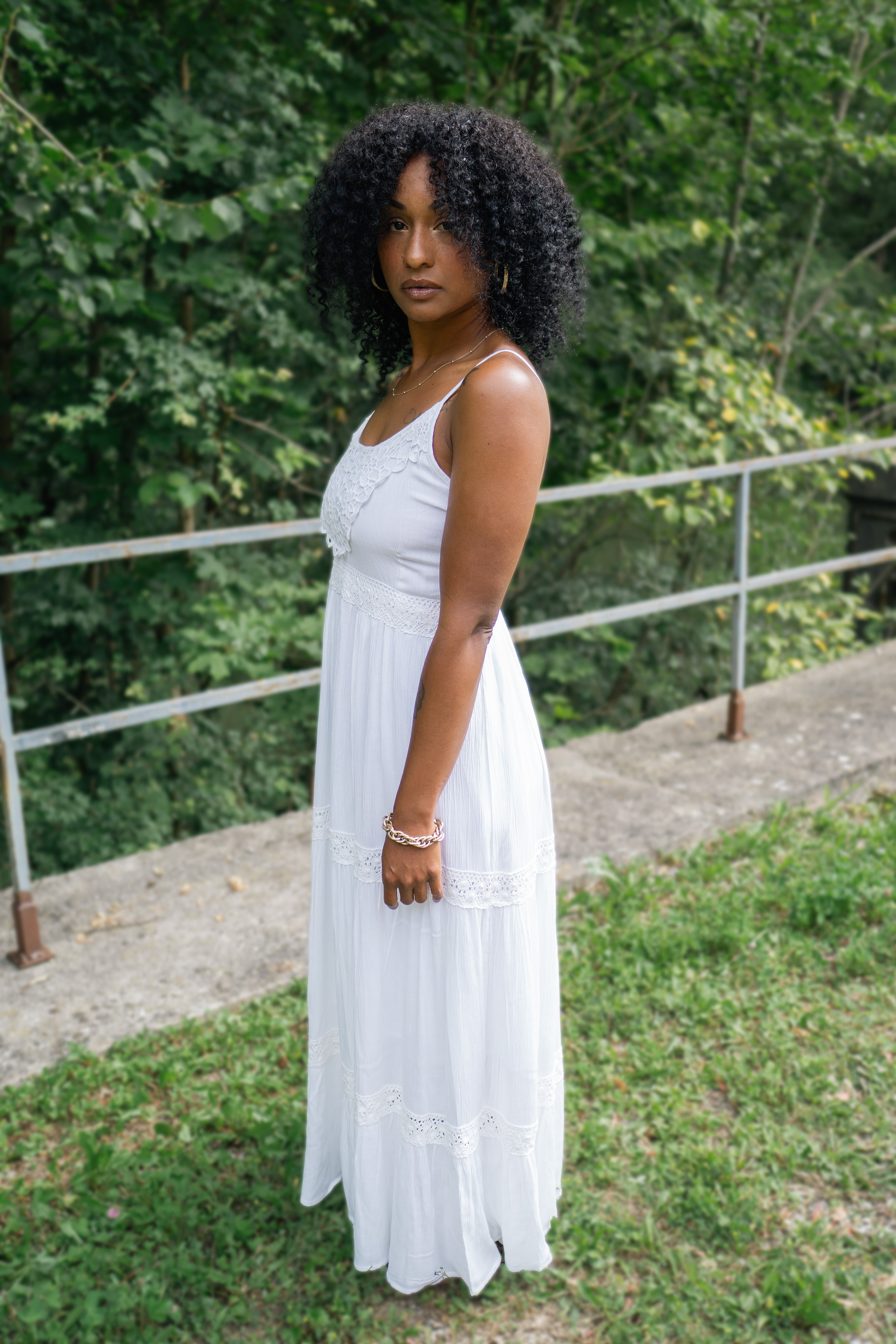 Soft White Whisper Dress