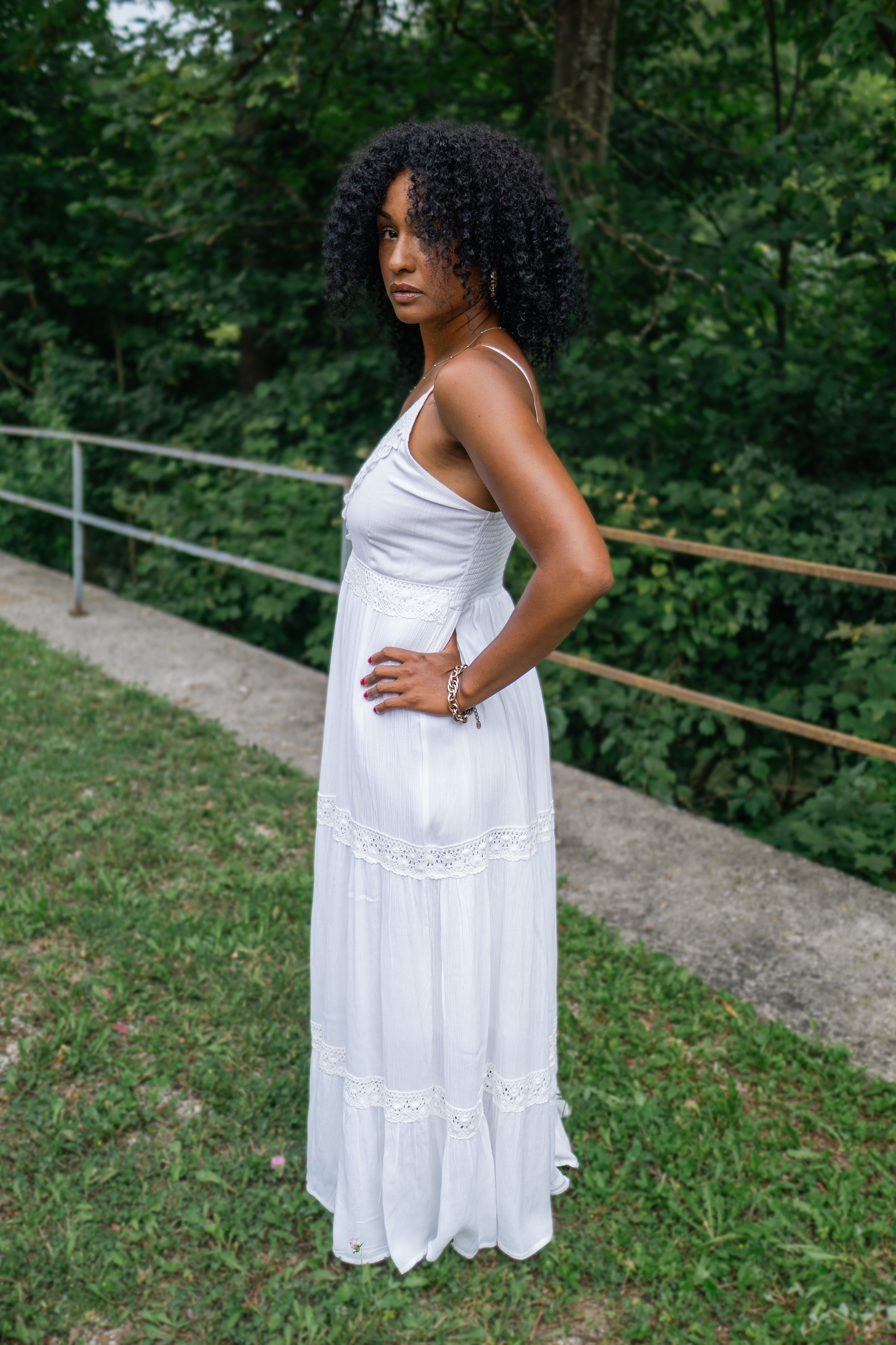 Soft White Whisper Dress