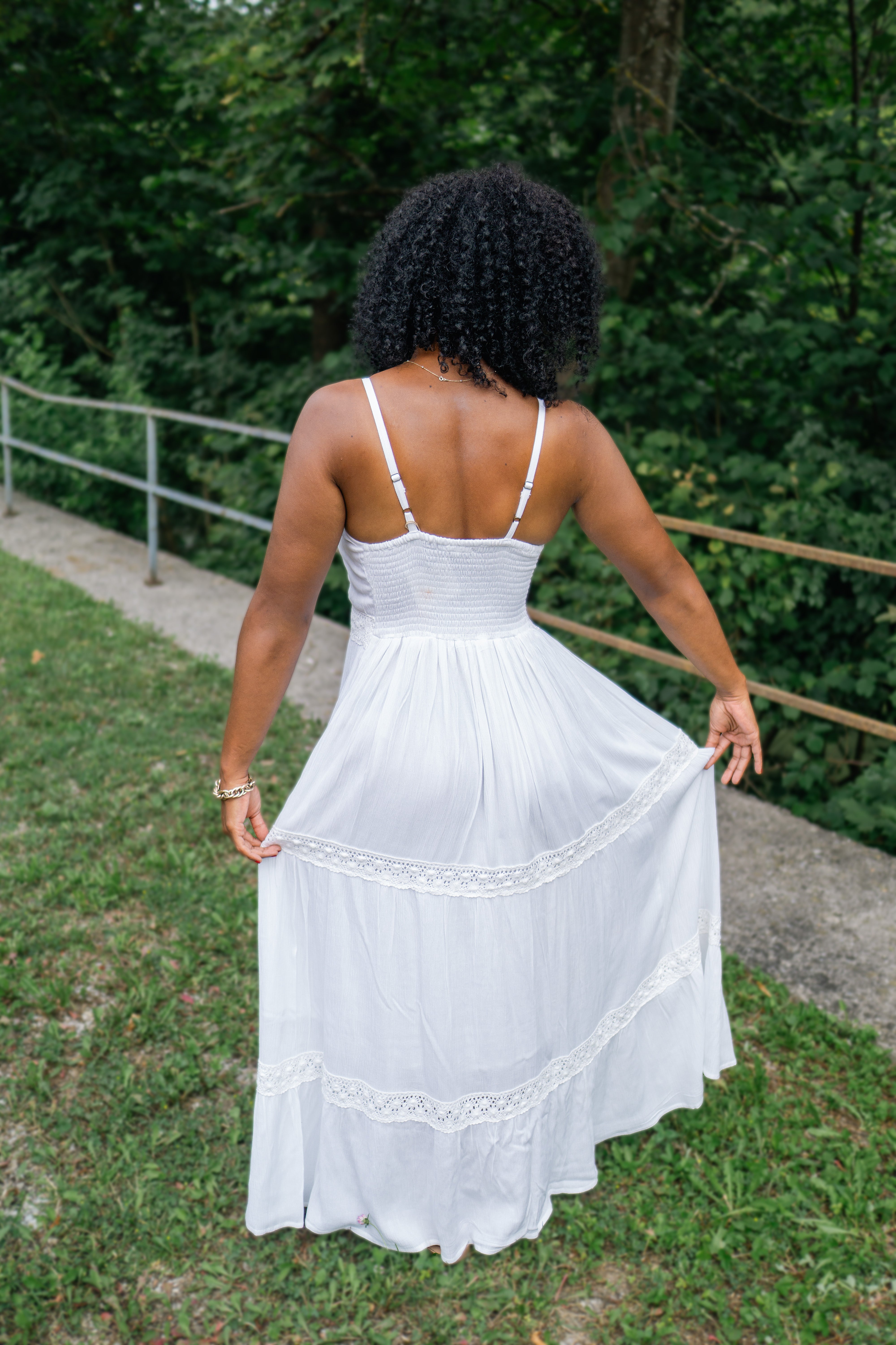 Soft White Whisper Dress