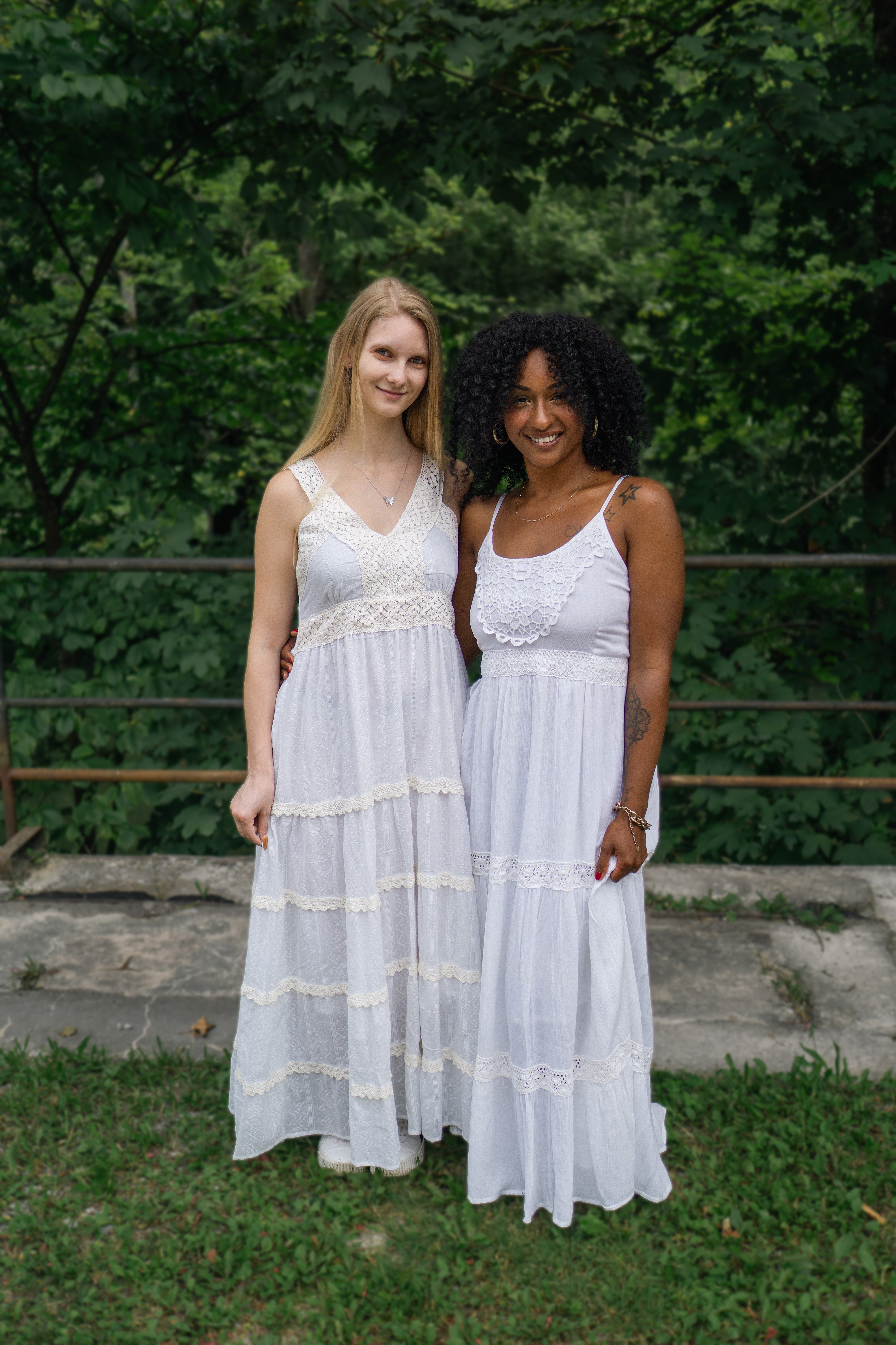 Soft White Whisper Dress