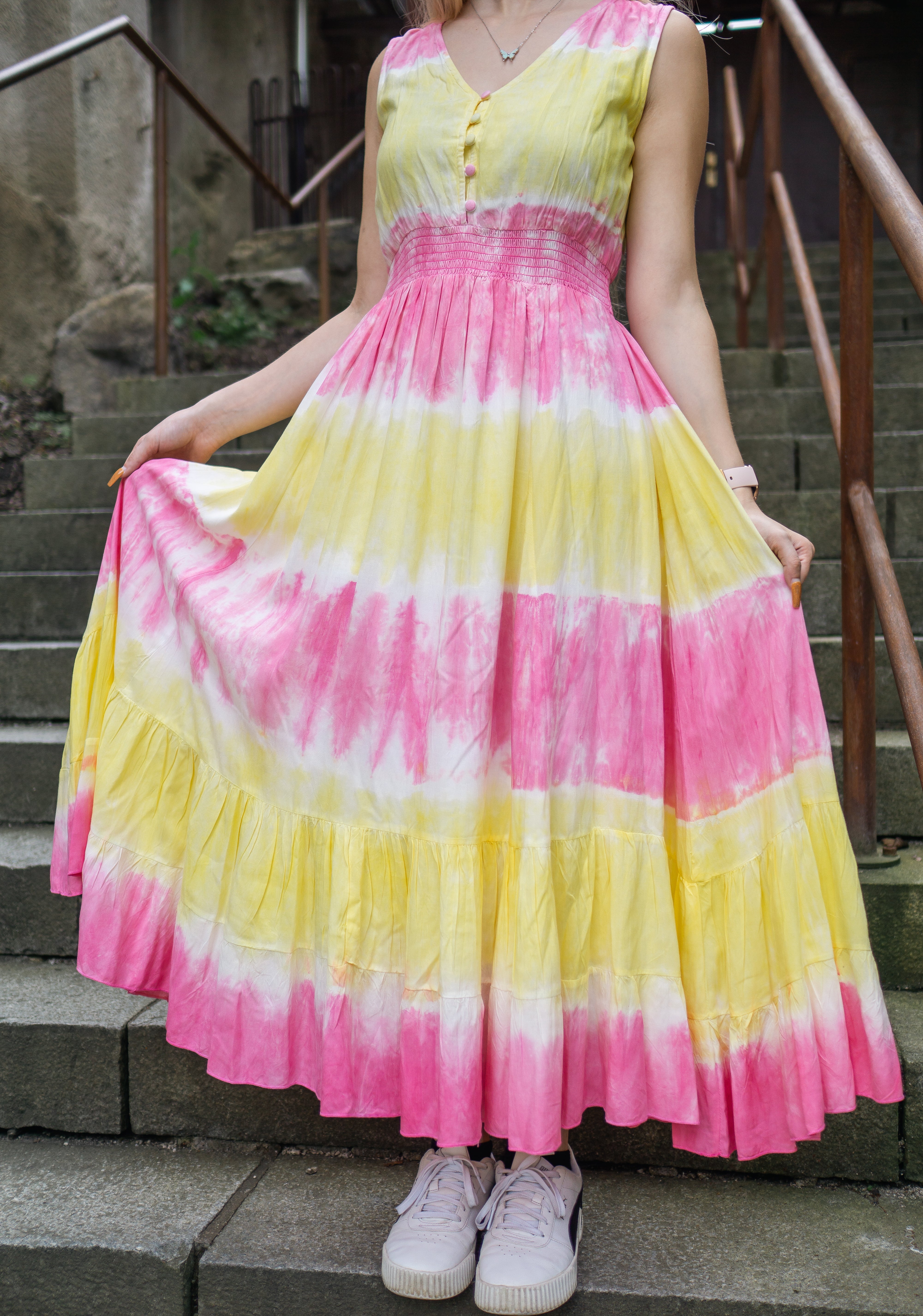 Vibrant Horizon Dress