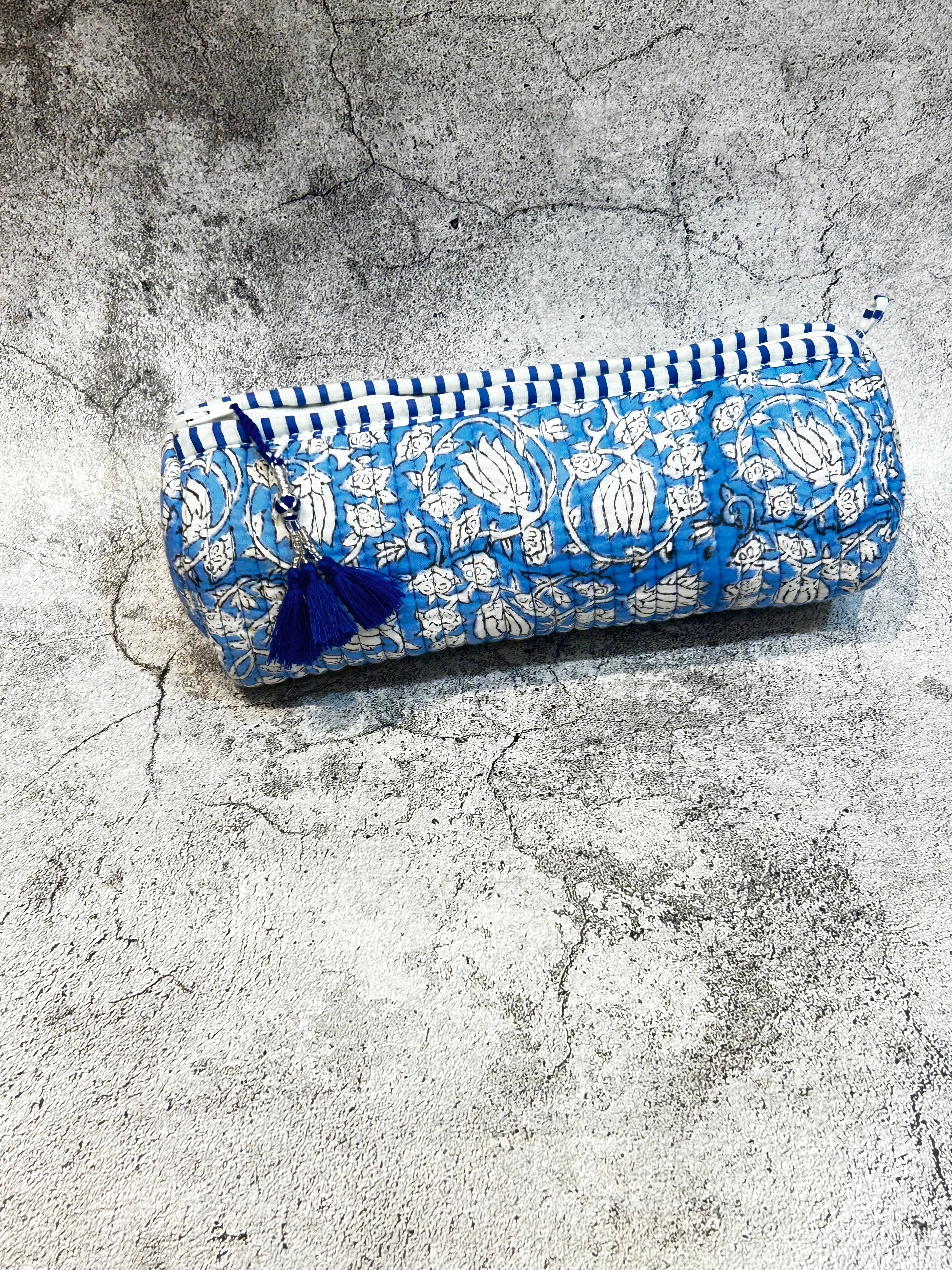 Handblock Printed Pencil Pouch