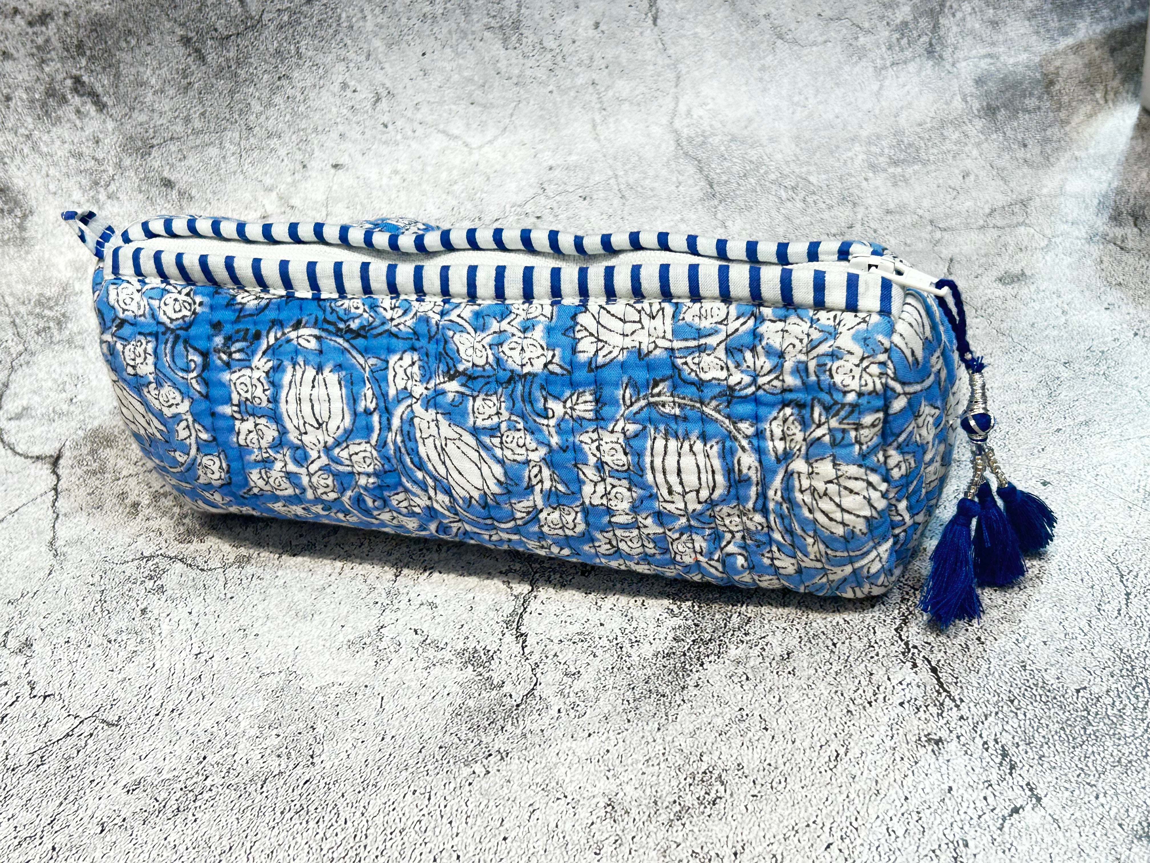 Handblock Printed Pencil Pouch