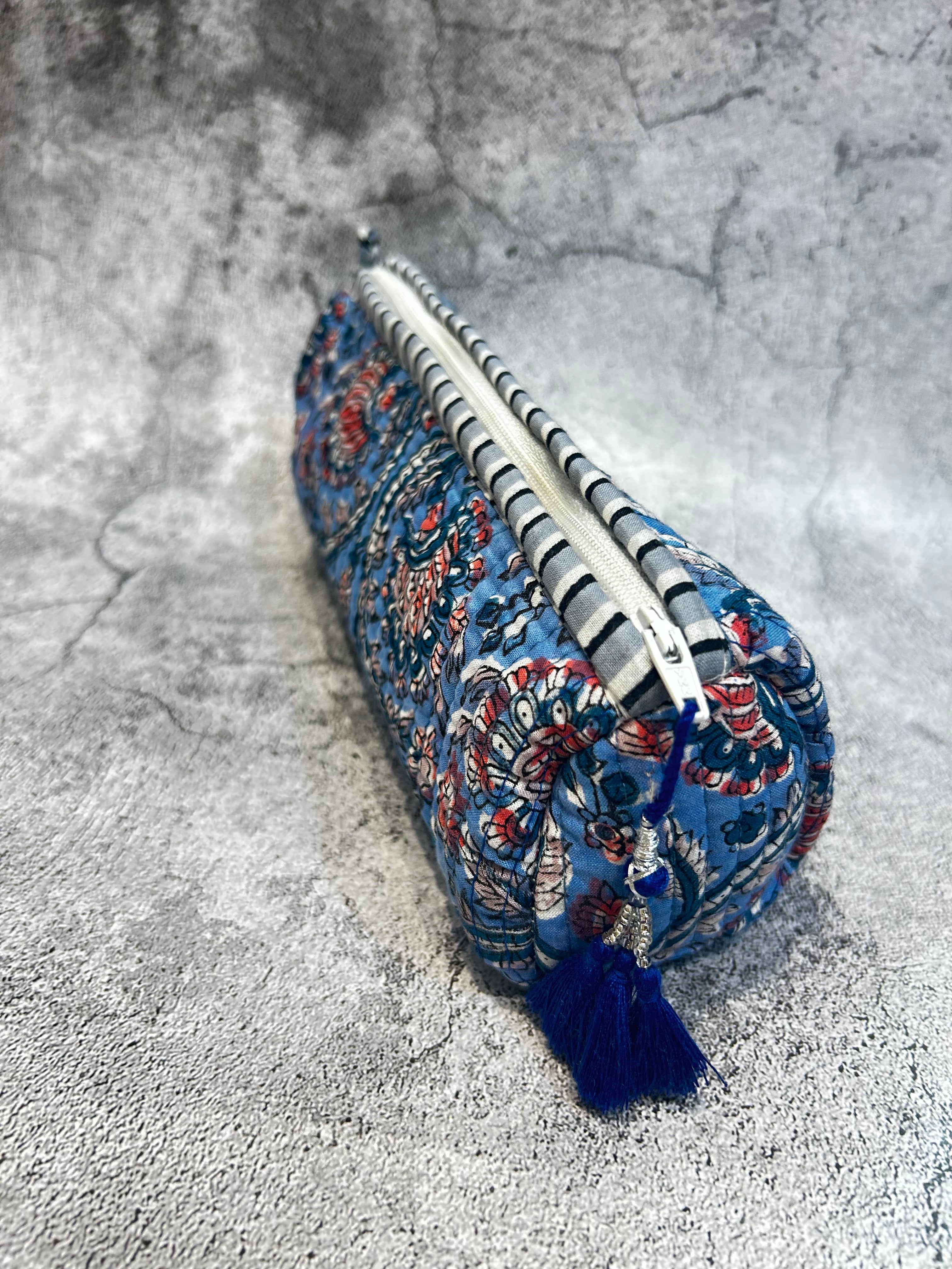 Handblock Printed Pencil Pouch