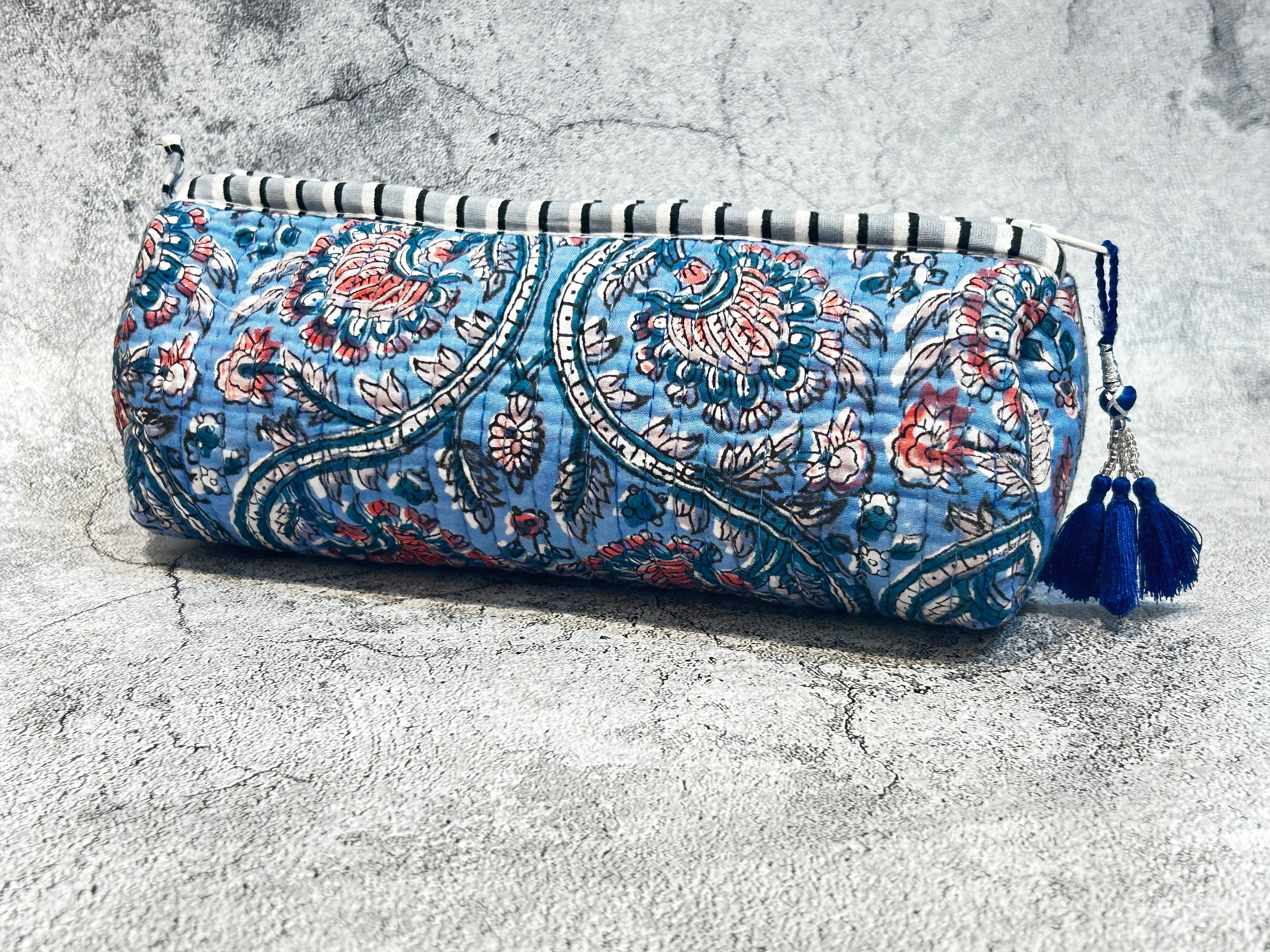 Handblock Printed Pencil Pouch