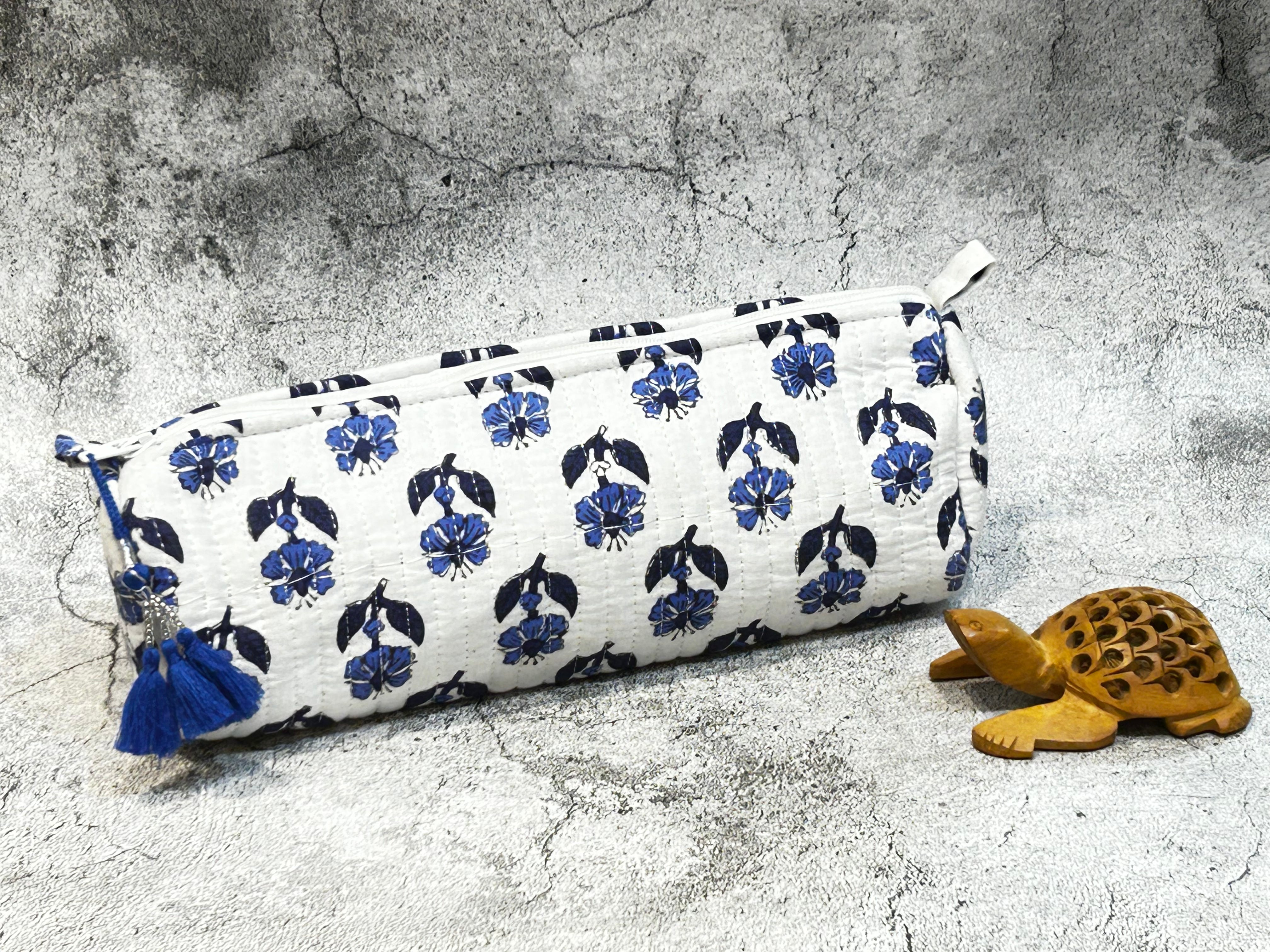 Handblock Printed Pencil Pouch
