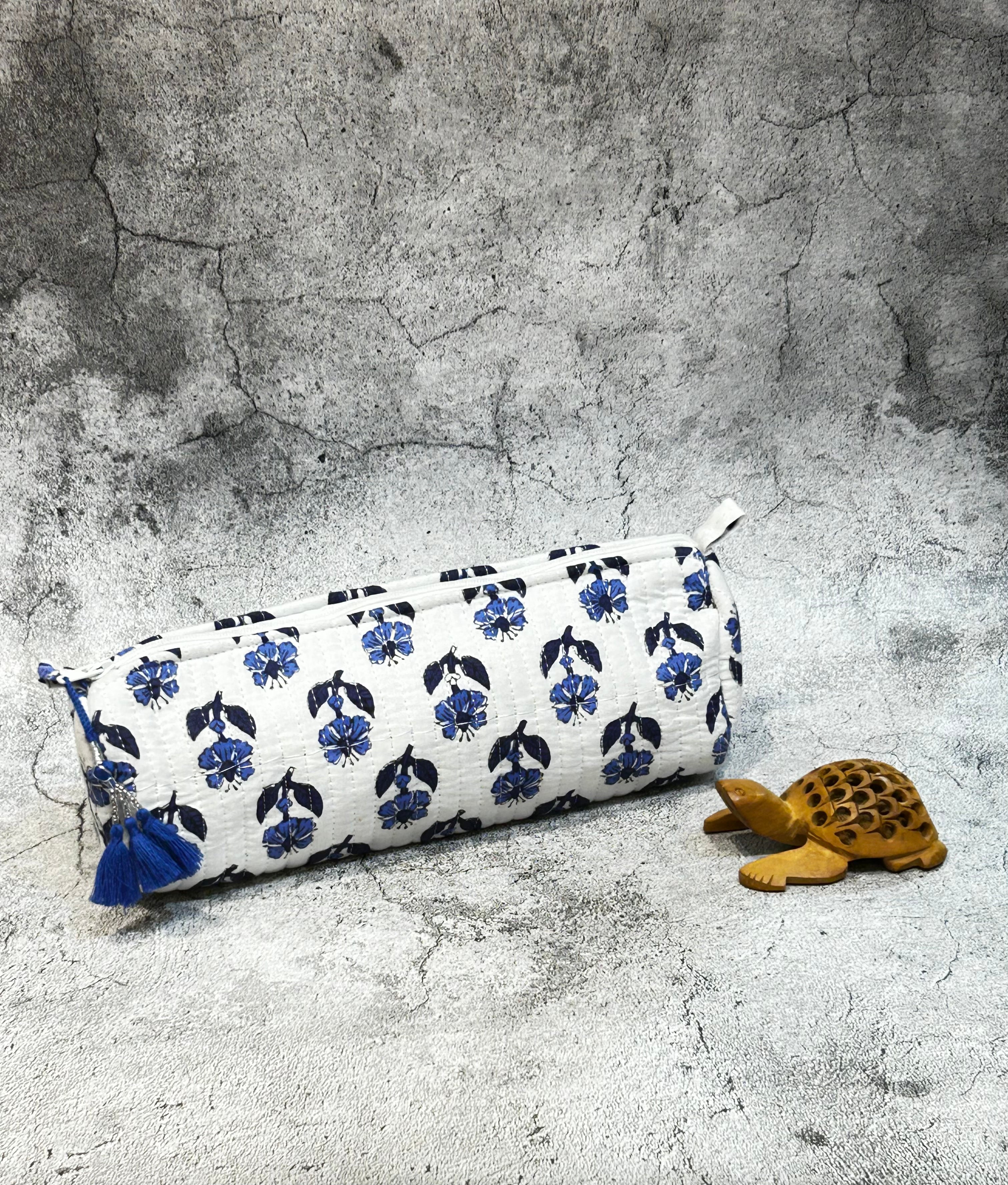 Handblock Printed Pencil Pouch