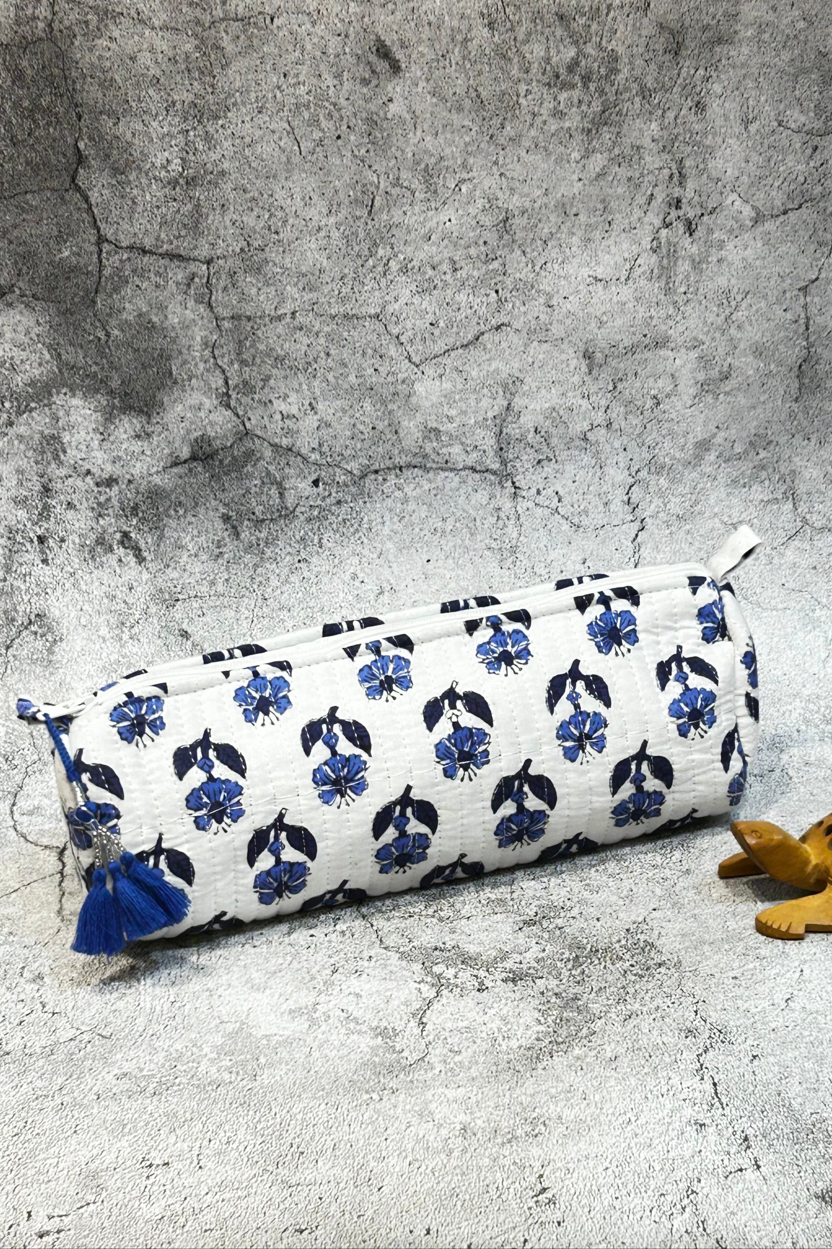 Handblock Printed Pencil Pouch