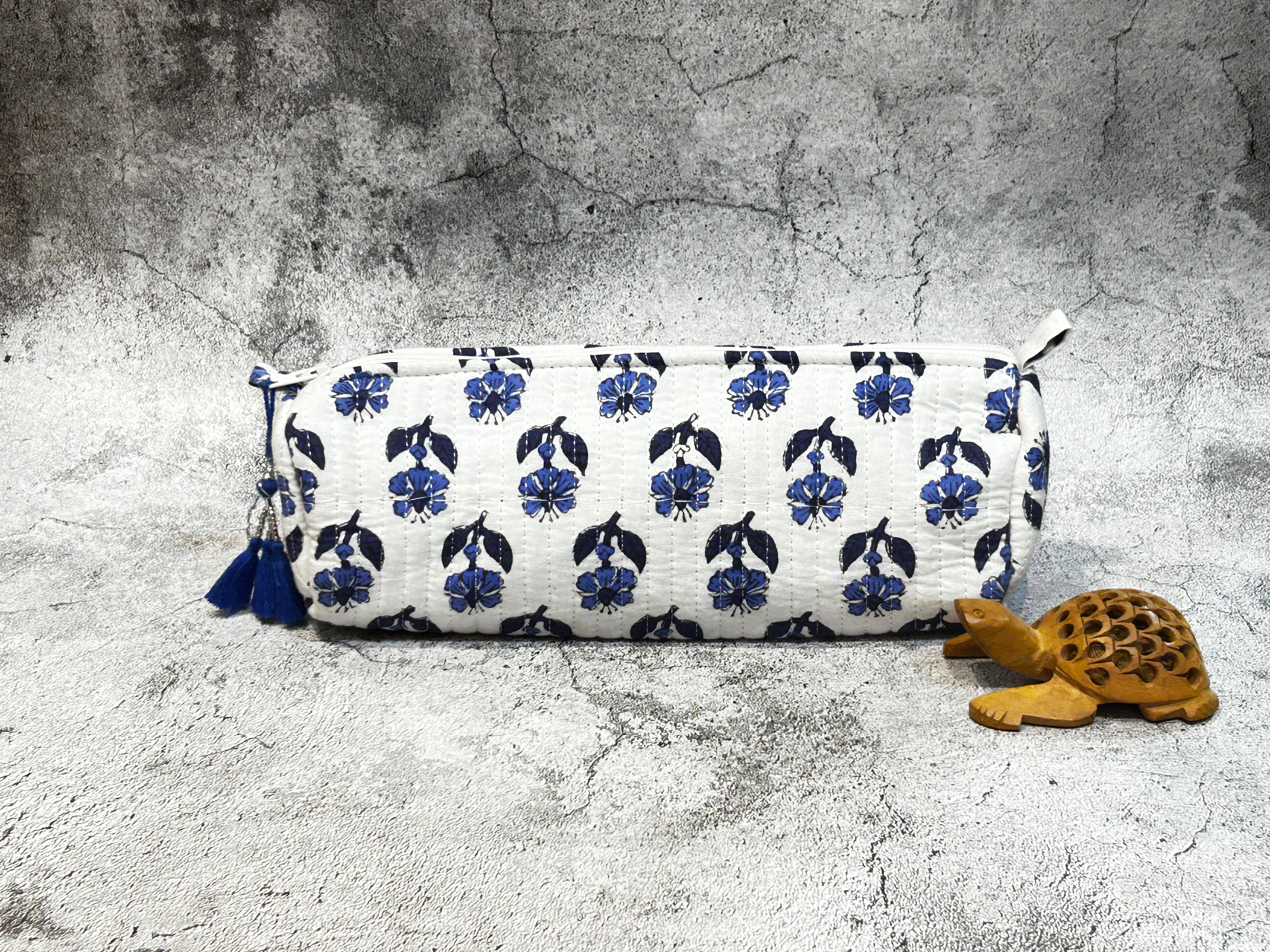 Handblock Printed Pencil Pouch