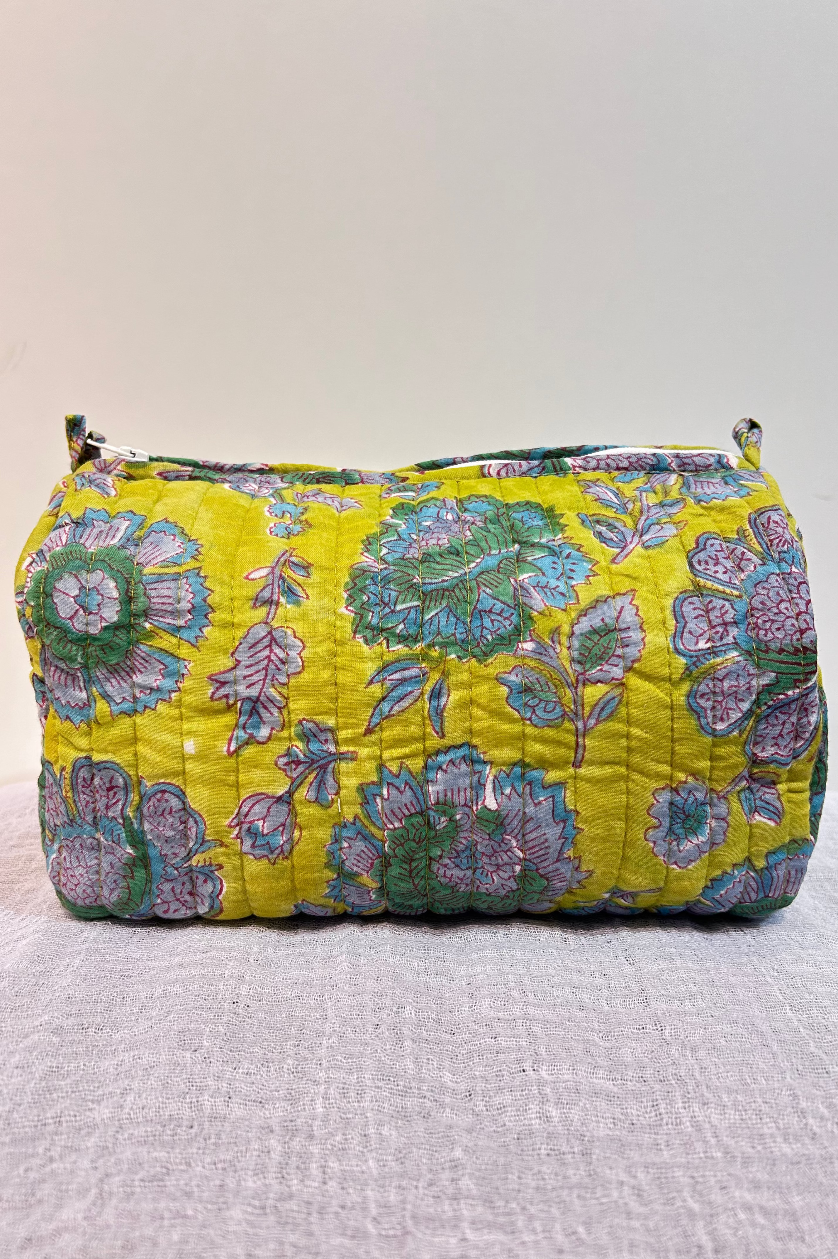 Sun Meadow Quilted Zip Bag