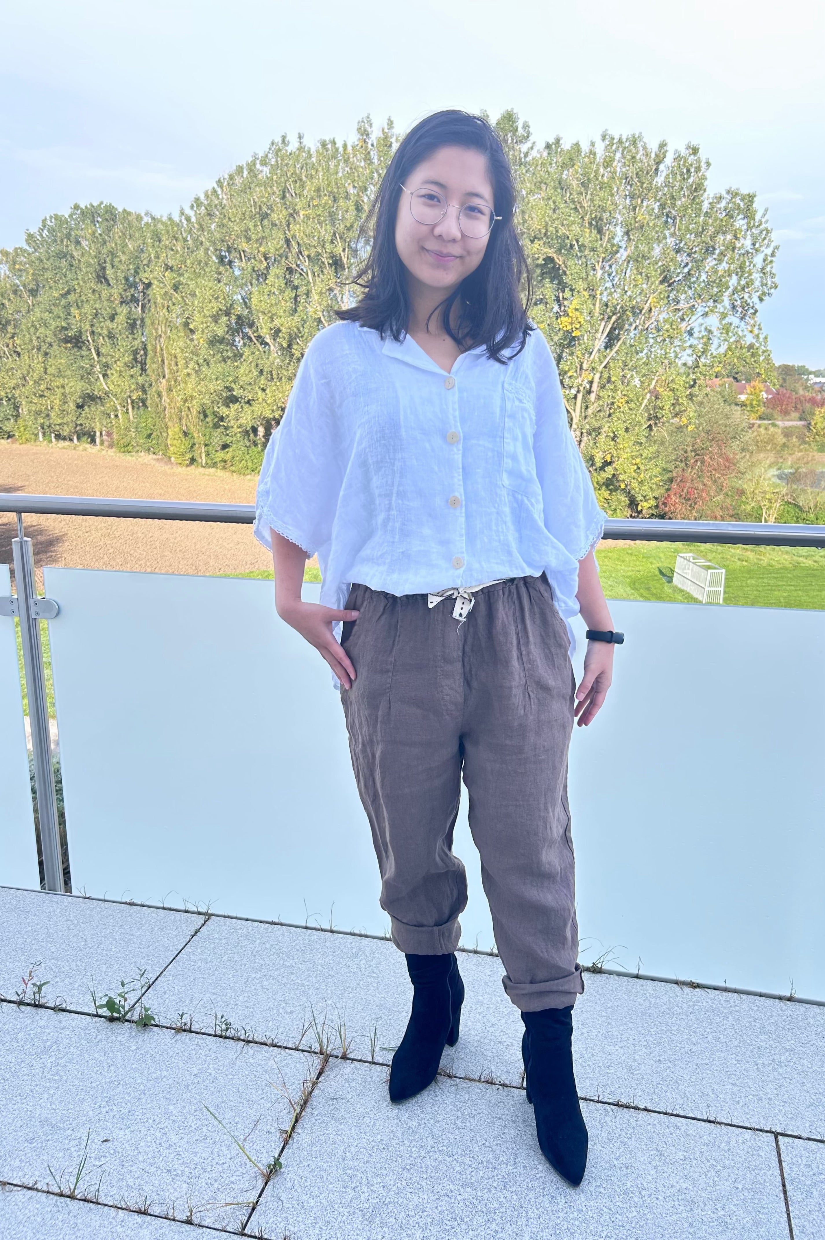 Earthstone Leinenhose