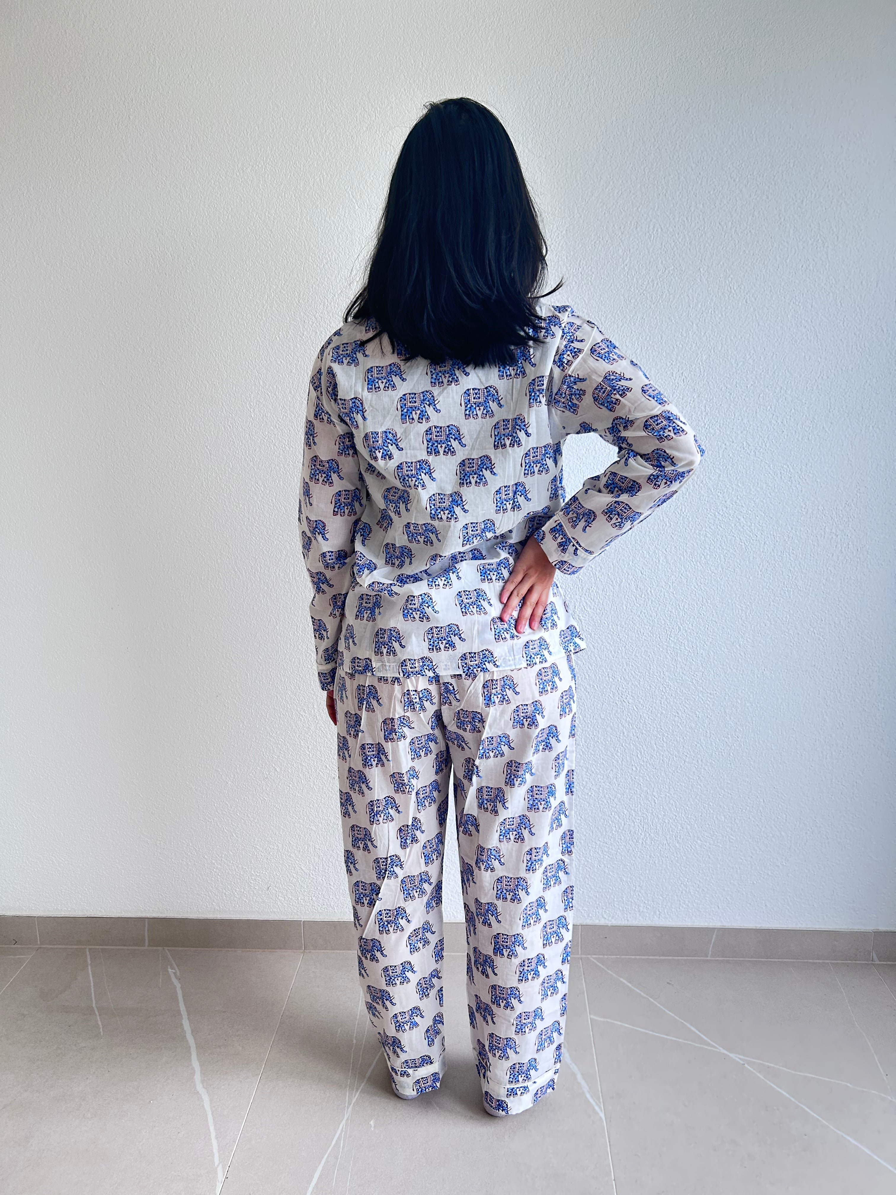 Elephant Whisper Cotton Lounge Set