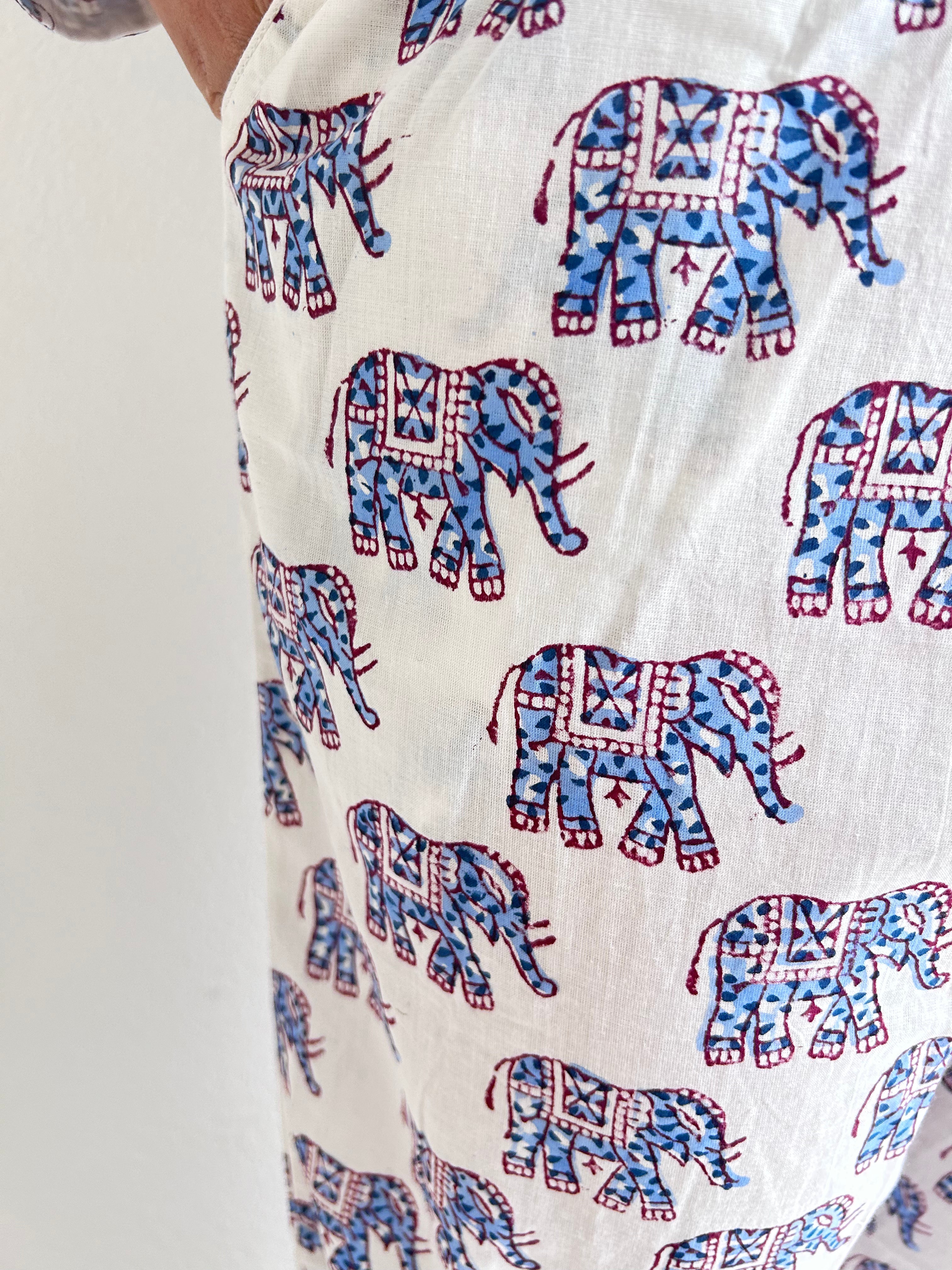 Elephant Whisper Cotton Lounge Set