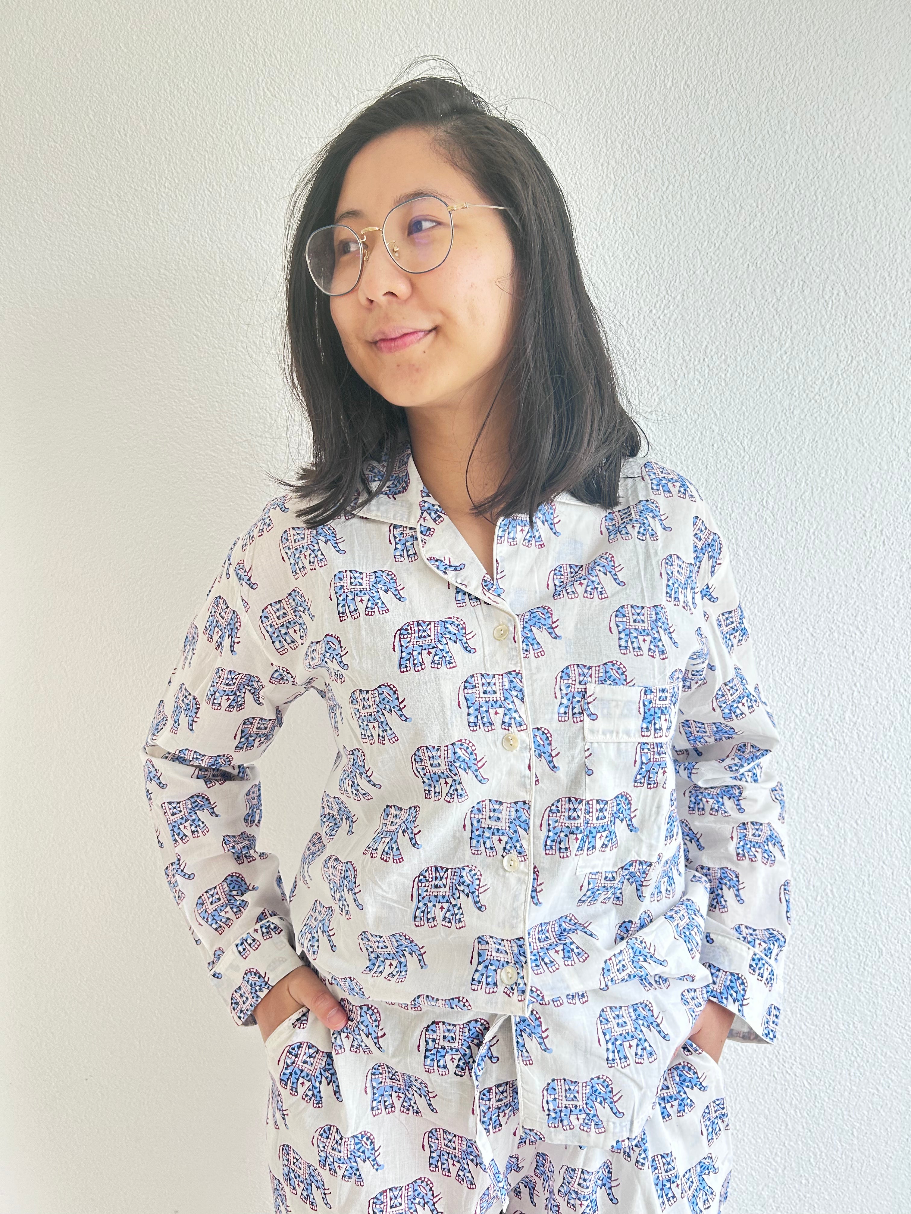 Elephant Whisper Cotton Lounge Set