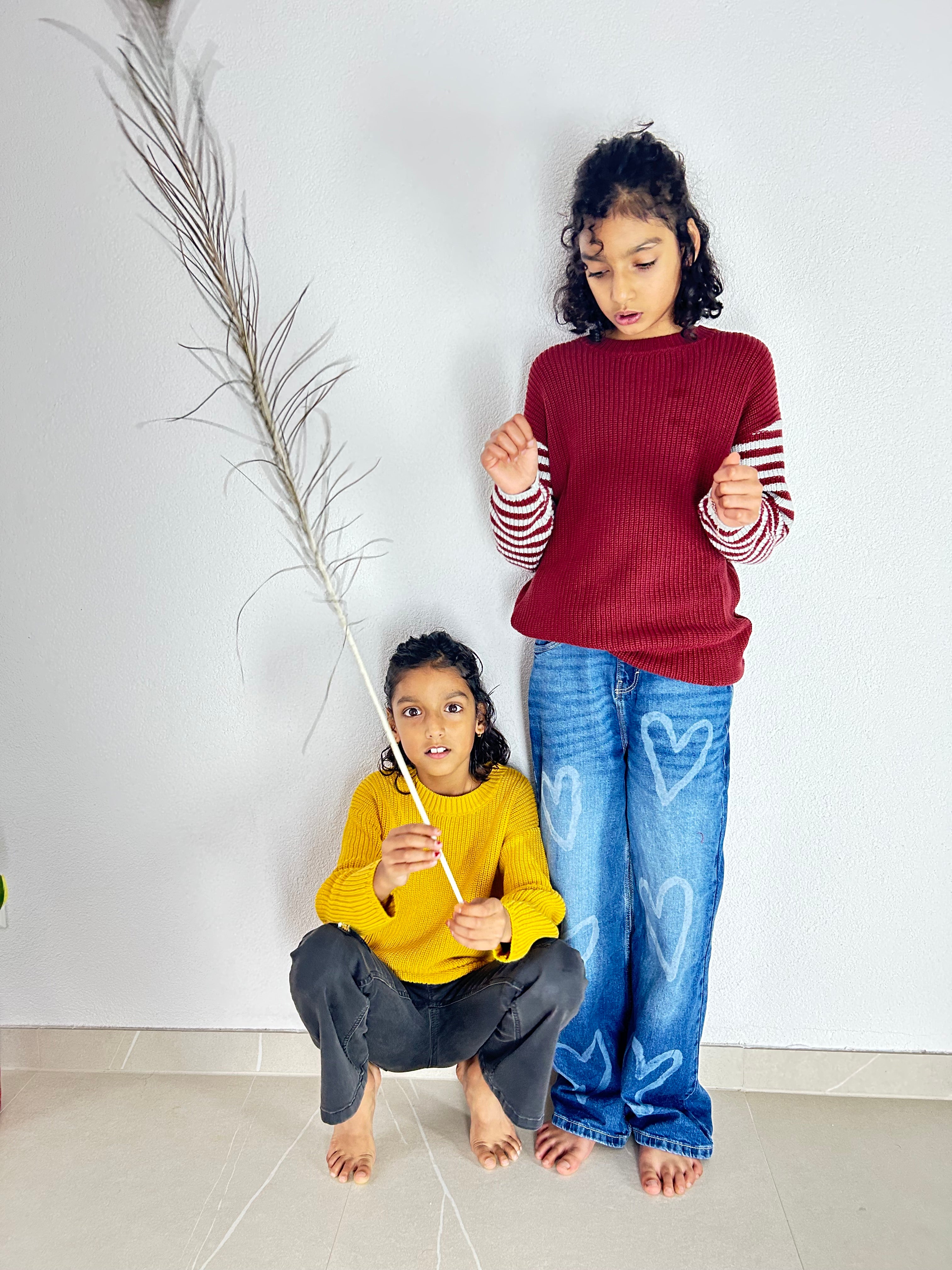 Ringelpullover aus Bio-Baumwolle – lässige Passform für Kinder