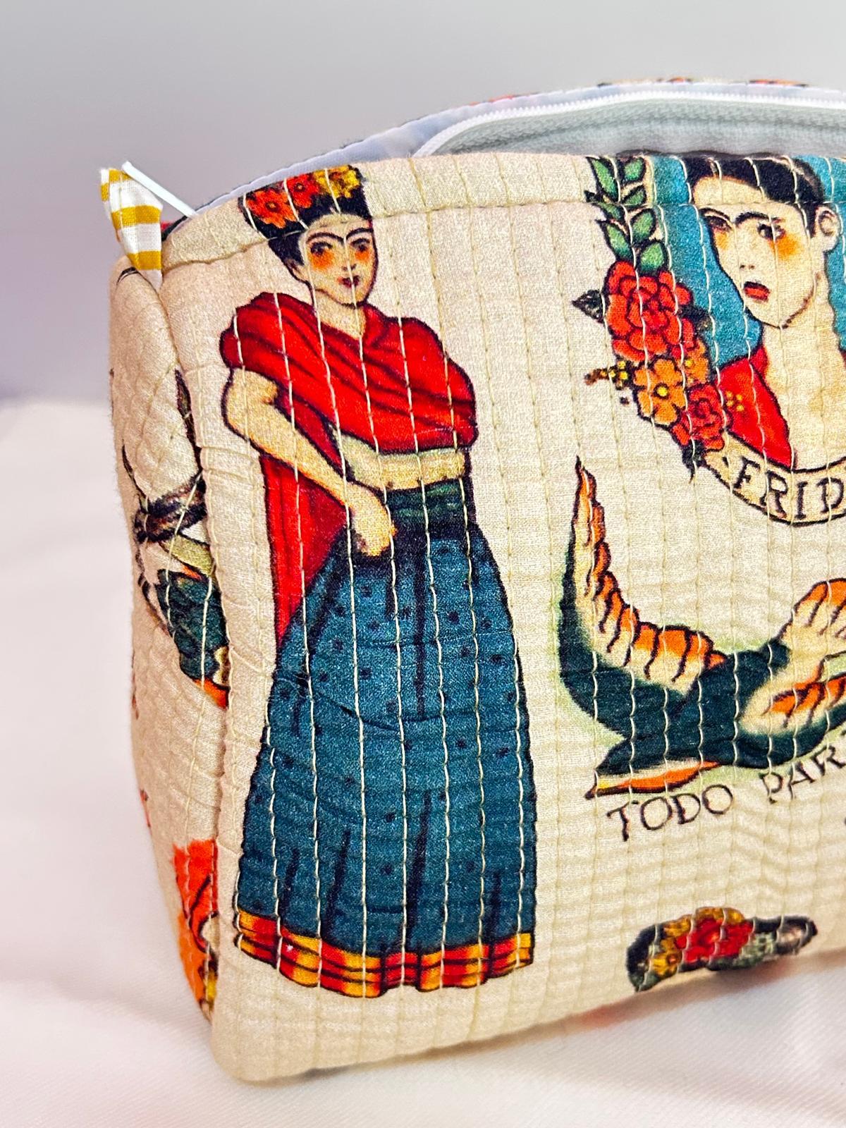 Handblock Printed Pencil Pouch