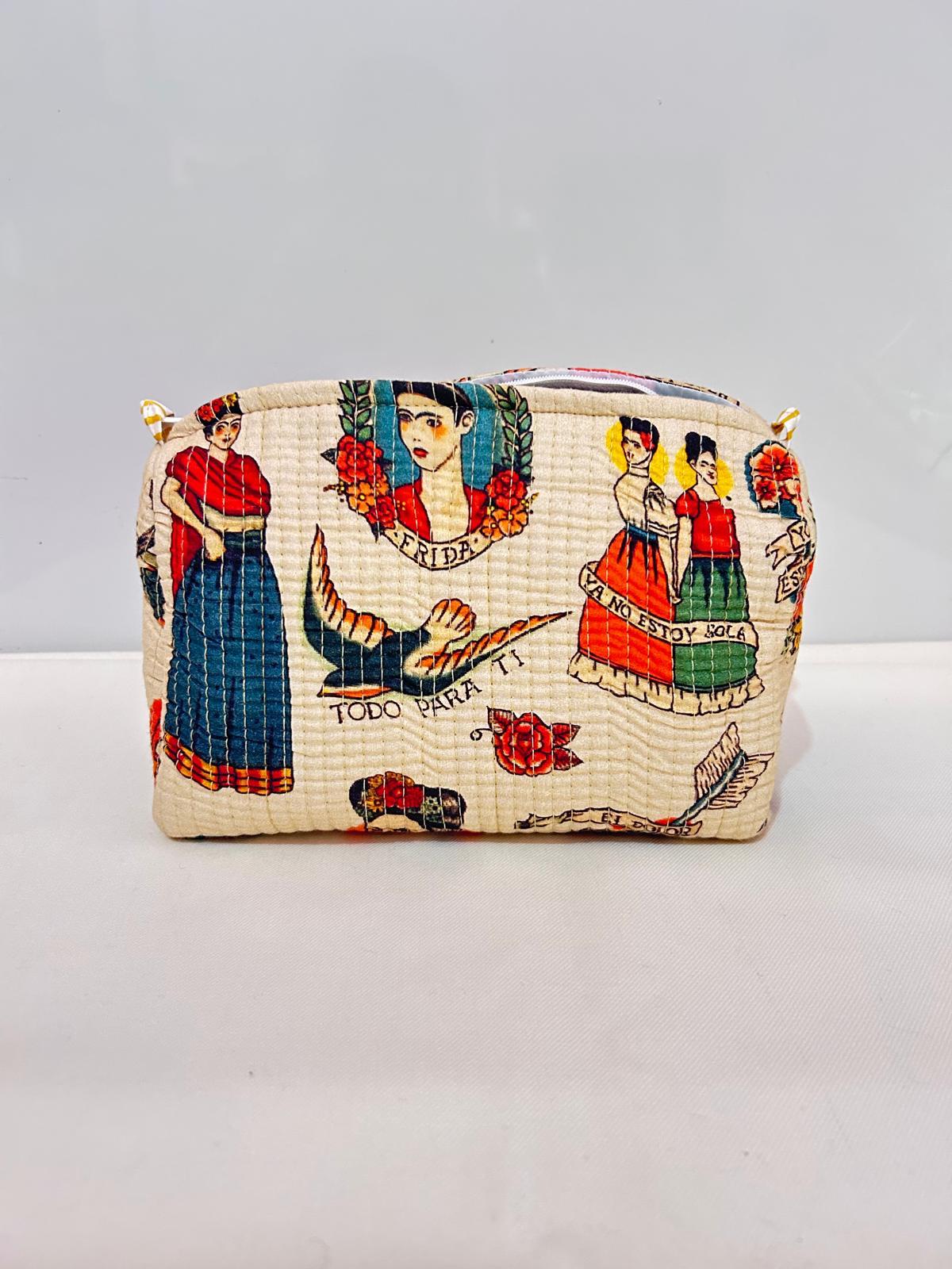 Handblock Printed Pencil Pouch